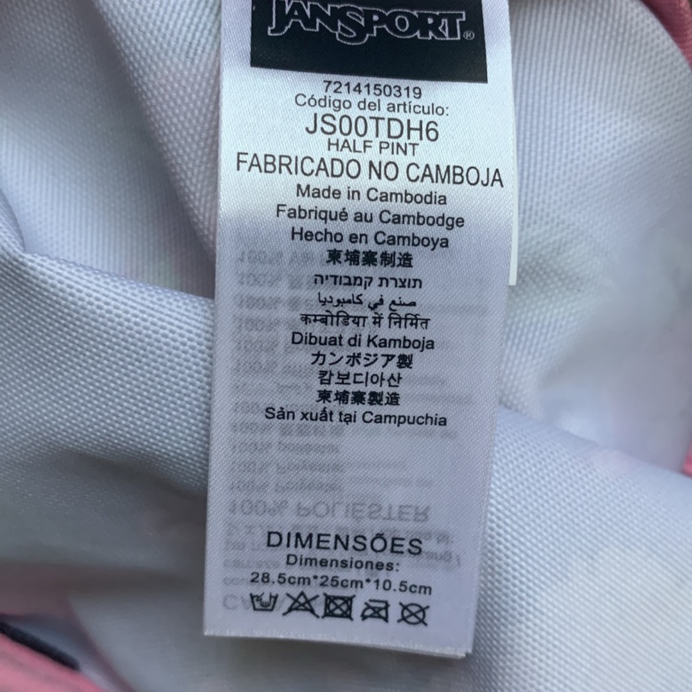Jansport Girls Floral Print Backpack - Picture 12 of 16